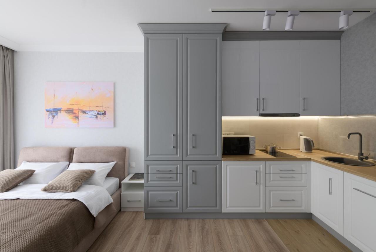 Modern New Cozy Apartment Kvartet Railway Station 基輔 外观 照片