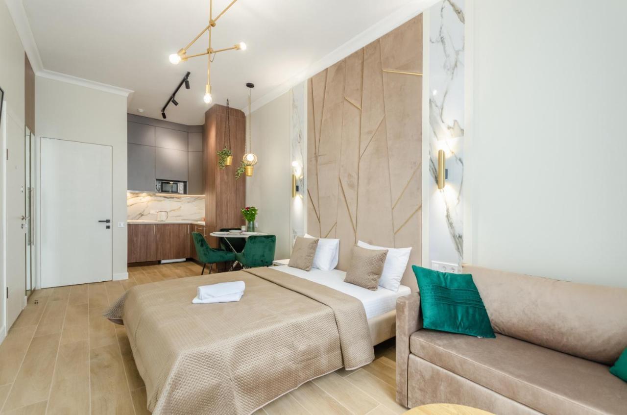 Modern New Cozy Apartment Kvartet Railway Station 基輔 外观 照片