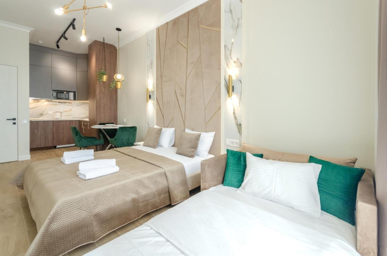 Modern New Cozy Apartment Kvartet Railway Station 基輔 外观 照片