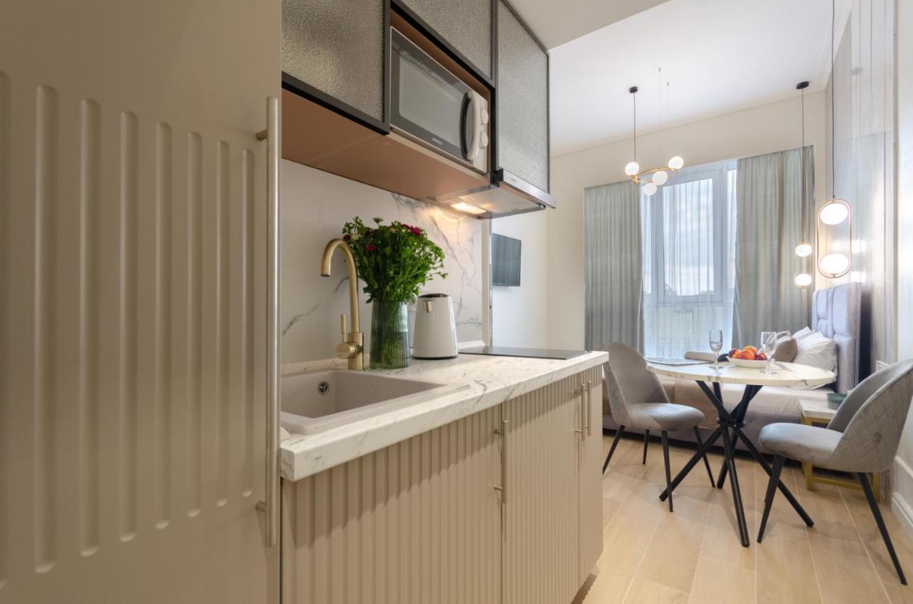 Modern New Cozy Apartment Kvartet Railway Station 基輔 外观 照片
