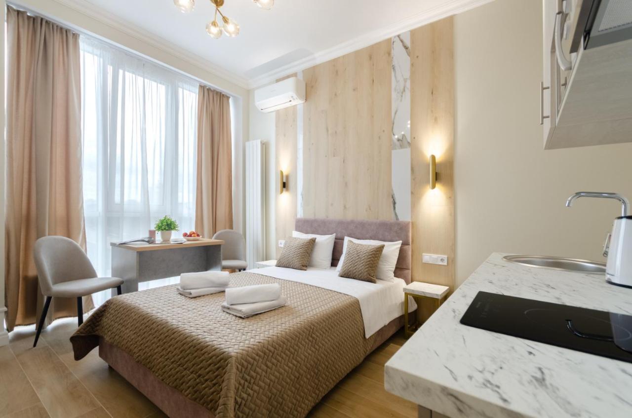 Modern New Cozy Apartment Kvartet Railway Station 基輔 外观 照片