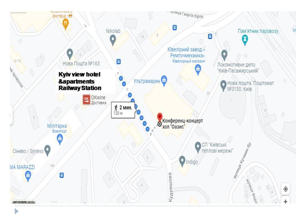 Modern New Cozy Apartment Kvartet Railway Station 基輔 外观 照片