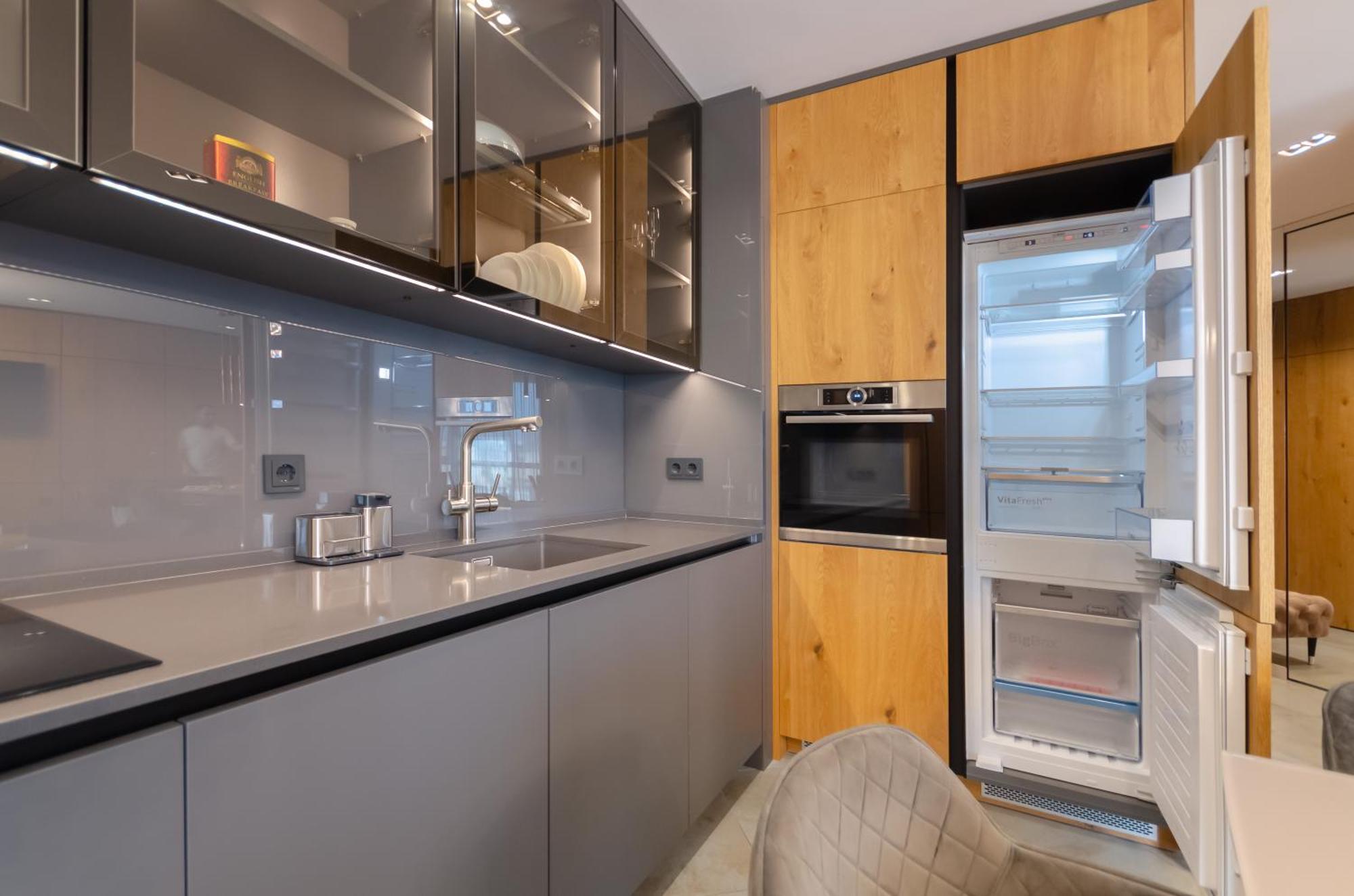 Modern New Cozy Apartment Kvartet Railway Station 基輔 外观 照片